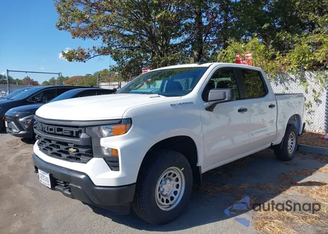 2026 Chevrolet Silverado 1500 4Wd Short Bed Wt/4Wd Standard Bed Wt z USA, uszkodzony, nr VIN 1GCPKAEK4TZ198154